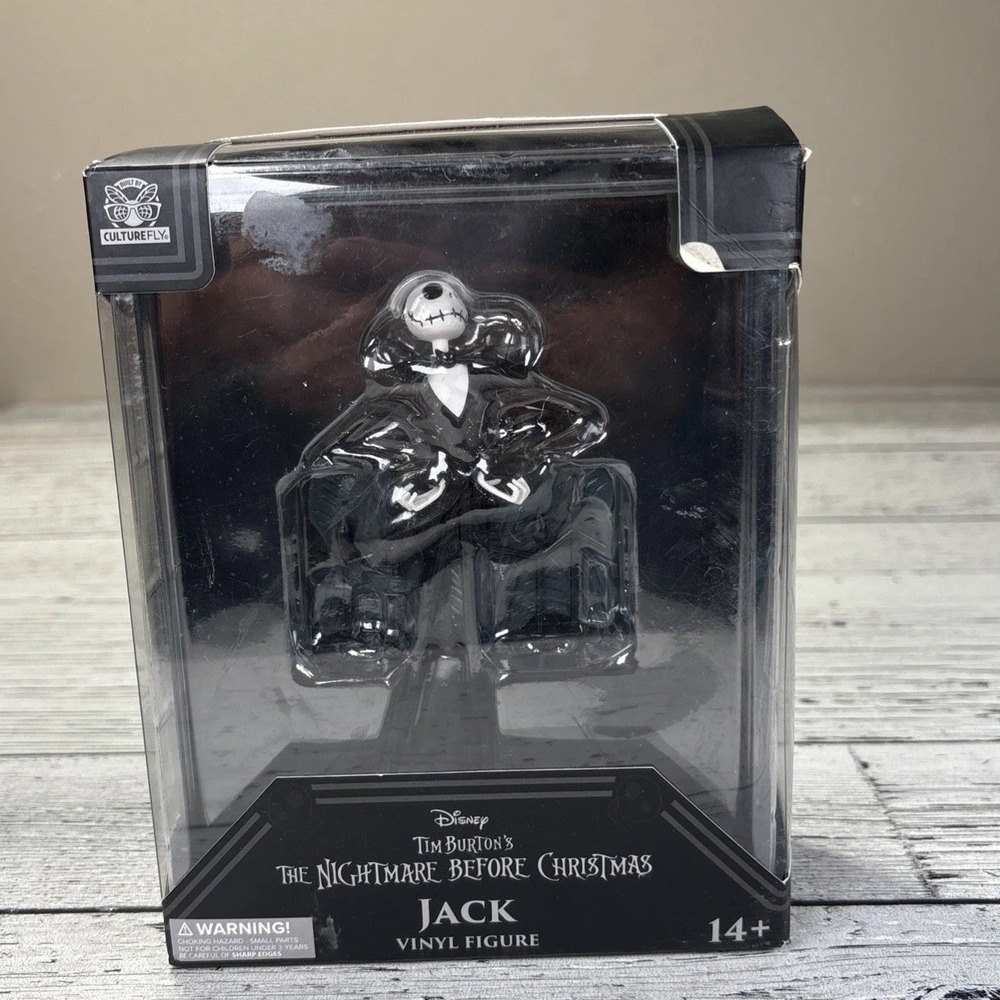 Disney Nightmare Before Christmas King‎ Jack Vinyl Figure - New in Box NIB